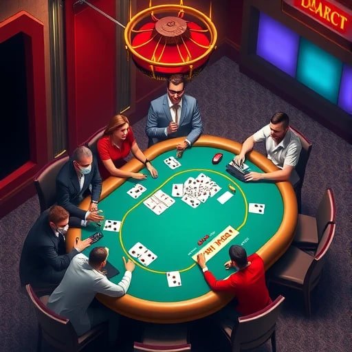 RIZ777 Live Casino studio profesional dealer cantik meja baccarat langsung